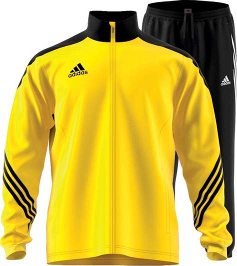 trainingspak adidas geel|adidas trainingspak.